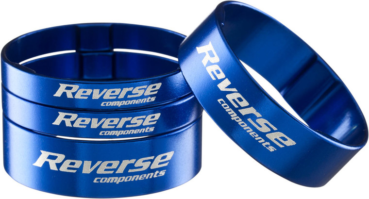 Reverse Stem Spacer Set Blue