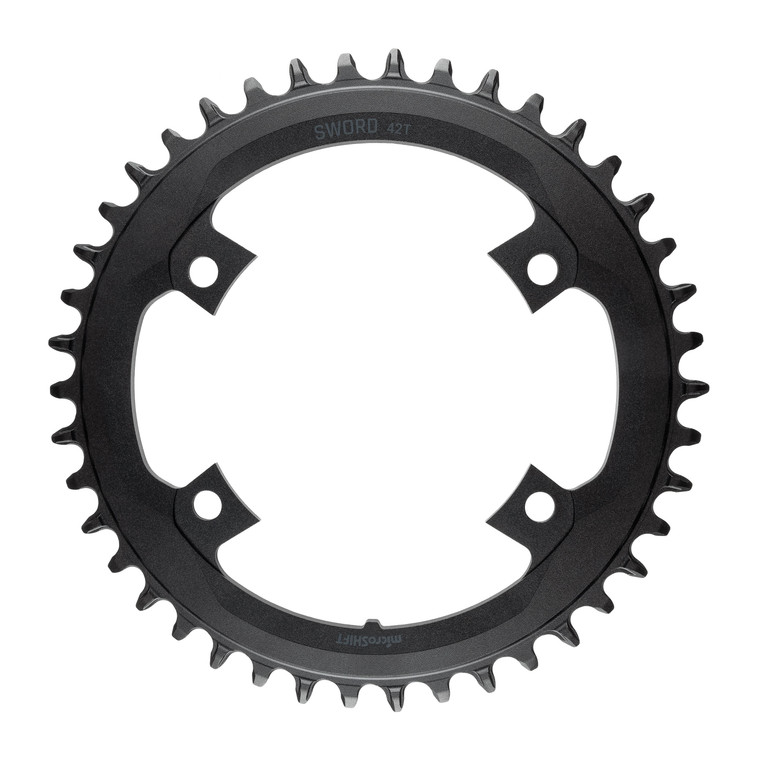 Microshift Sword 42T 1x Chainring - 110 BCD