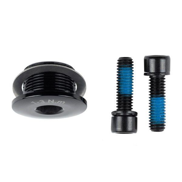 Microshift Sword Crank Preload Cap – Includes 2× Crank Arm Bolts