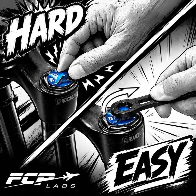FCP Labs Suspension Air Cap Spanner for Fox  RockShox Öhlins