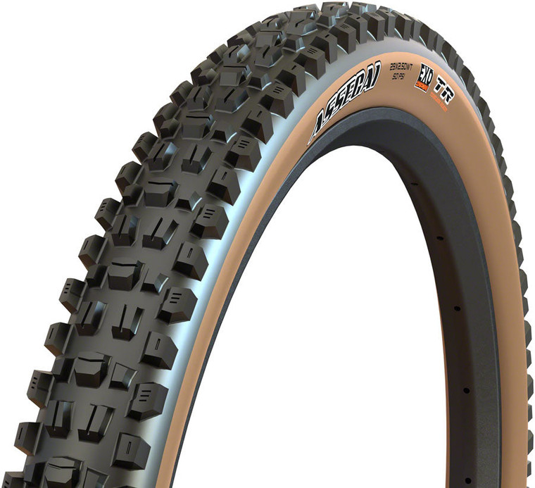 Maxxis Assegai 29 x 2.50 WT EXO TR Tan Wall Foldable MTB Tyre