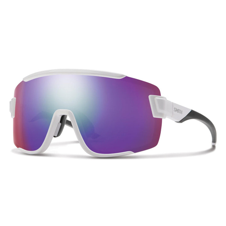 Smith Wildcat Sport Performance Sunglasses Matte Purple Cinder Hi Viz ChromaPop Opal Mirror