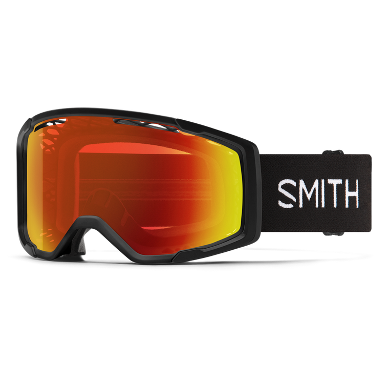 Smith Rhythm MTB Goggles Black ChromaPop Everyday Red Mirror