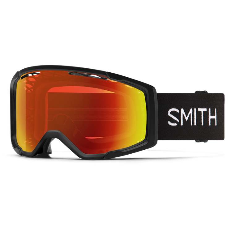 Smith Rhythm MTB Goggles Black ChromaPop Everyday Red Mirror
