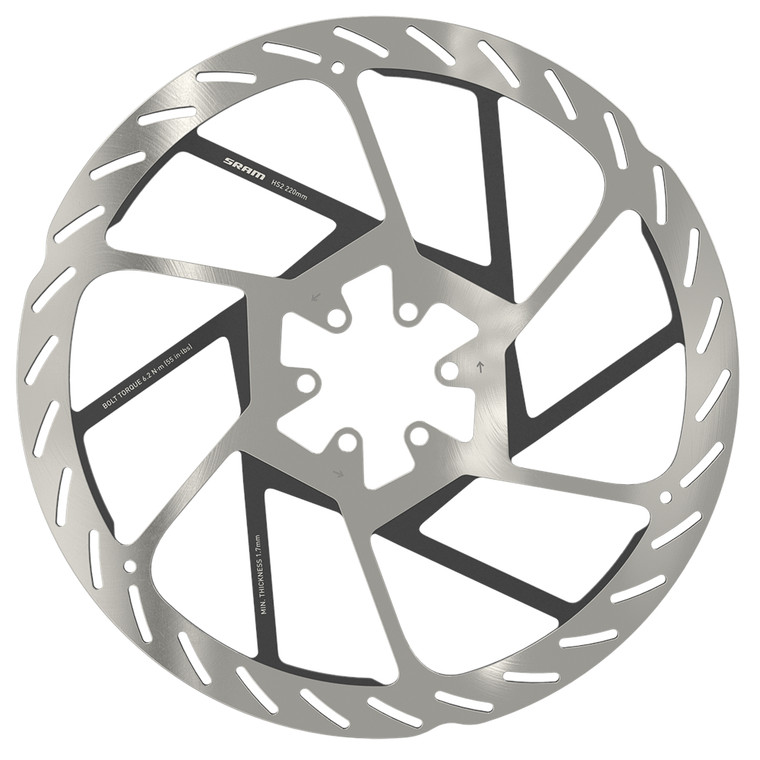 SRAM HS2 220mm 6-Bolt Disc Brake Rotor