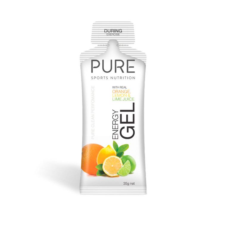 PURE Energy Gel Single Serve 35g Orange Lemon Lime
