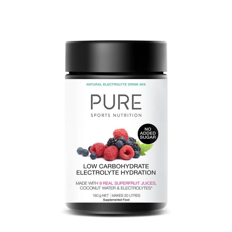 PURE Electrolyte Hydration Low Carb 160g Superfruits