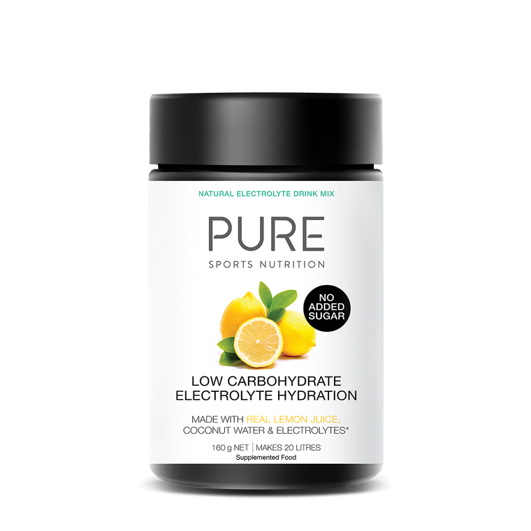 PURE Electrolyte Hydration Low Carb 160g Lemon