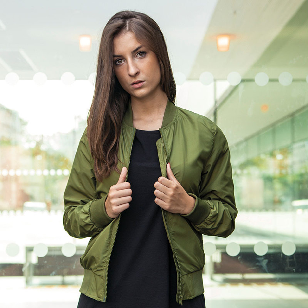 Nylon sale jackets womens