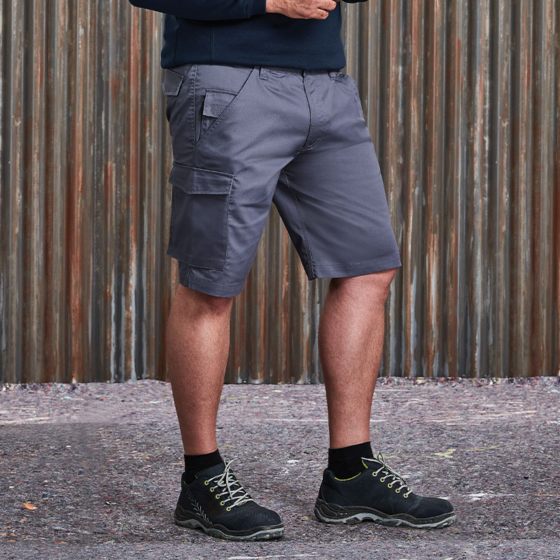 Polycotton twill workwear shorts