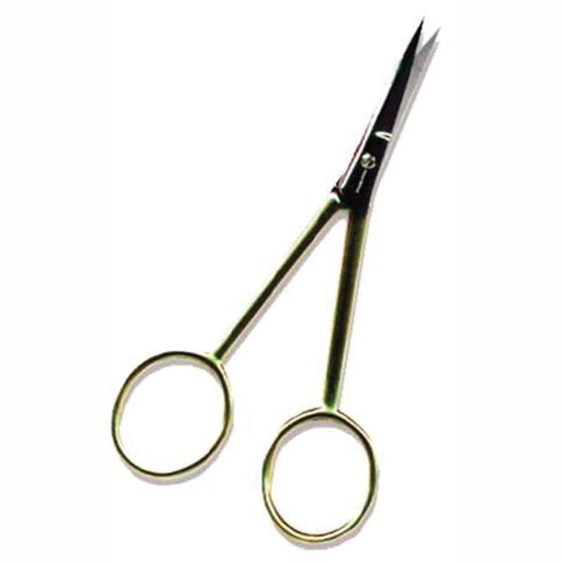 Gold plated scissors