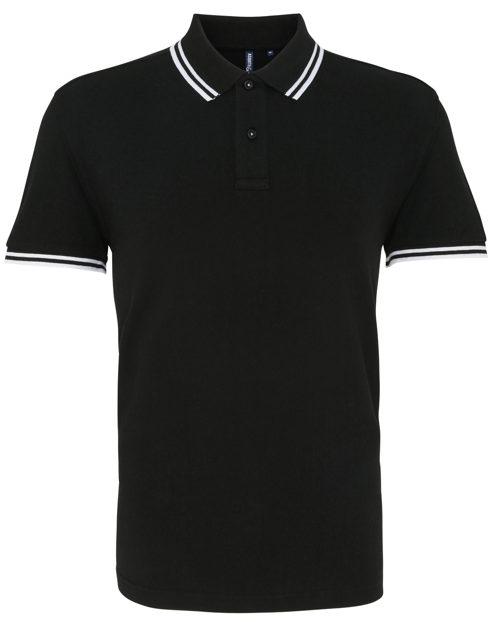 Men's classic fit tipped polo