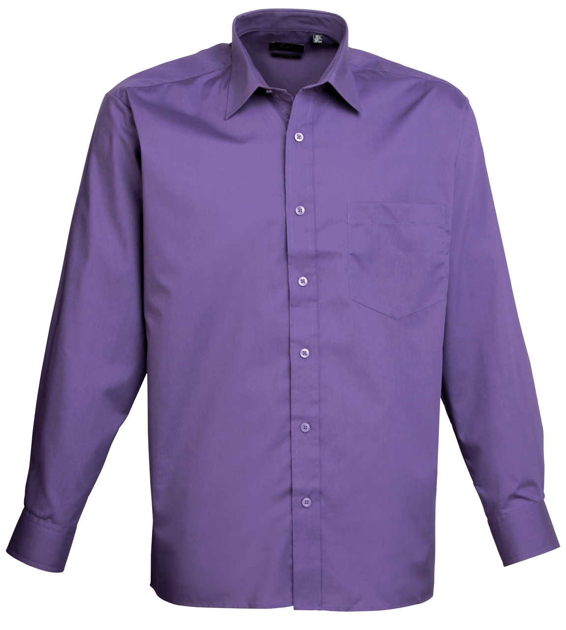 Long sleeve poplin shirt
