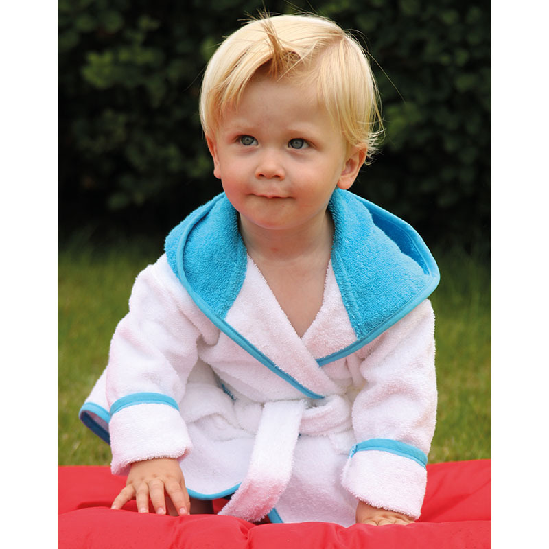 Babiezz™ hooded bathrobe