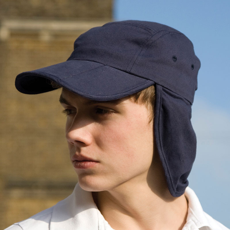 Fold-up legionnaire's cap