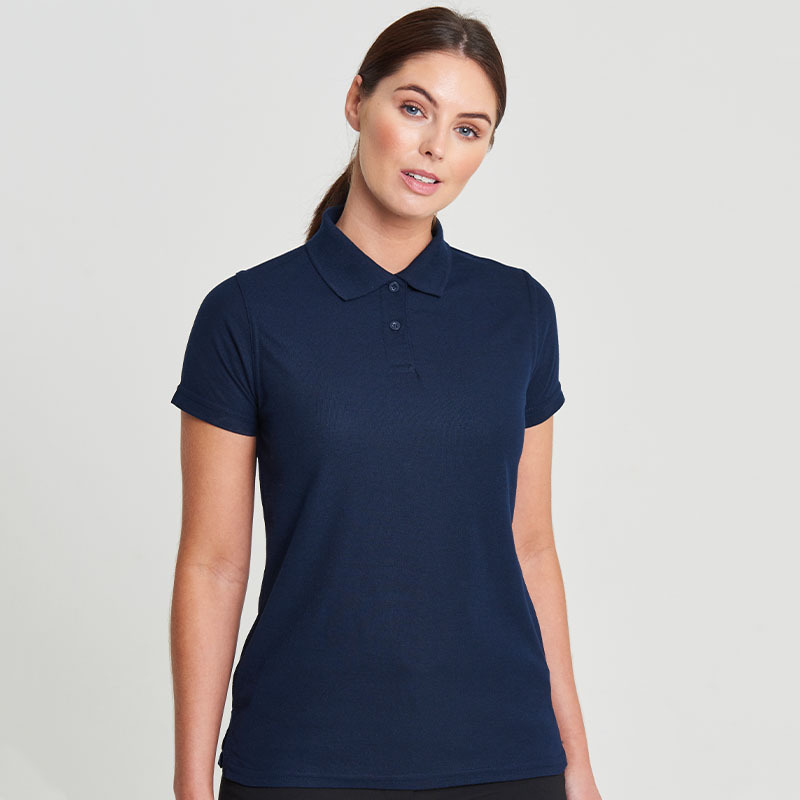 Women's pro polyester polo