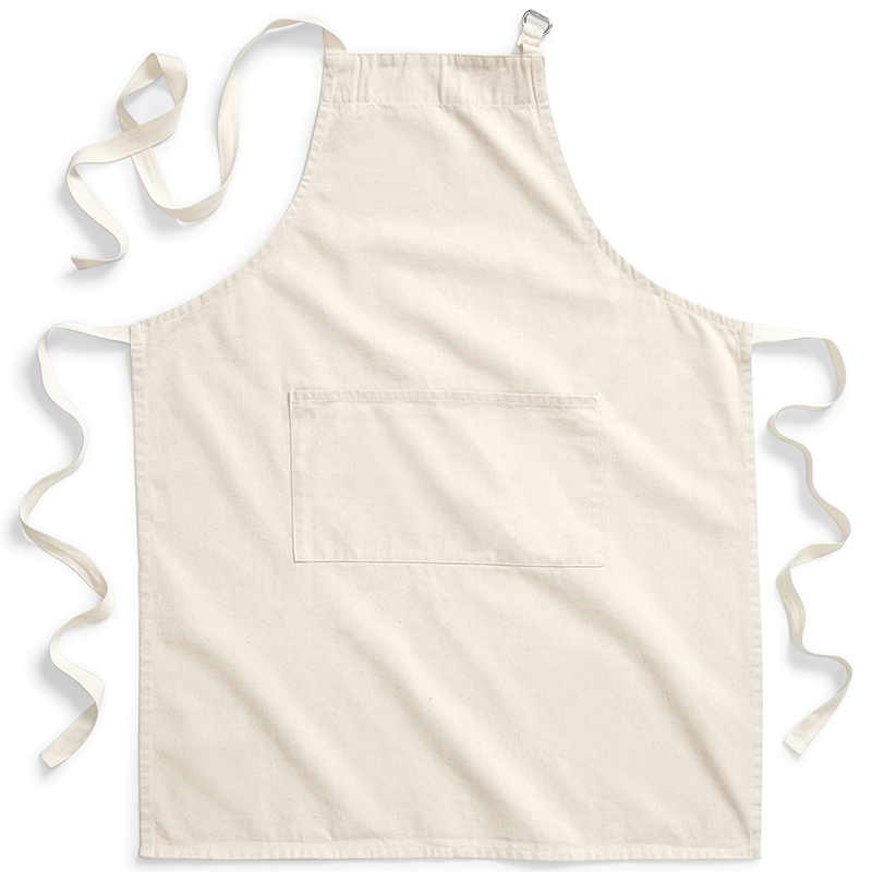 Fairtrade cotton adult craft apron