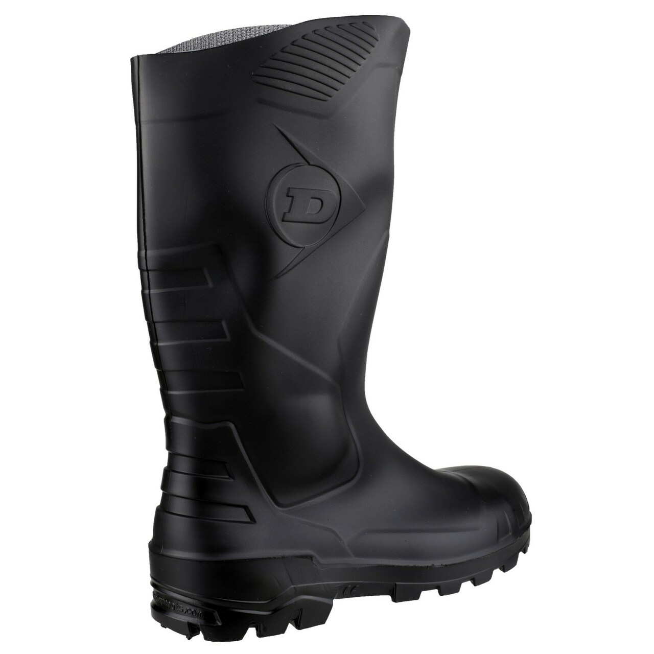 Devon Full Safety Wellington - Black