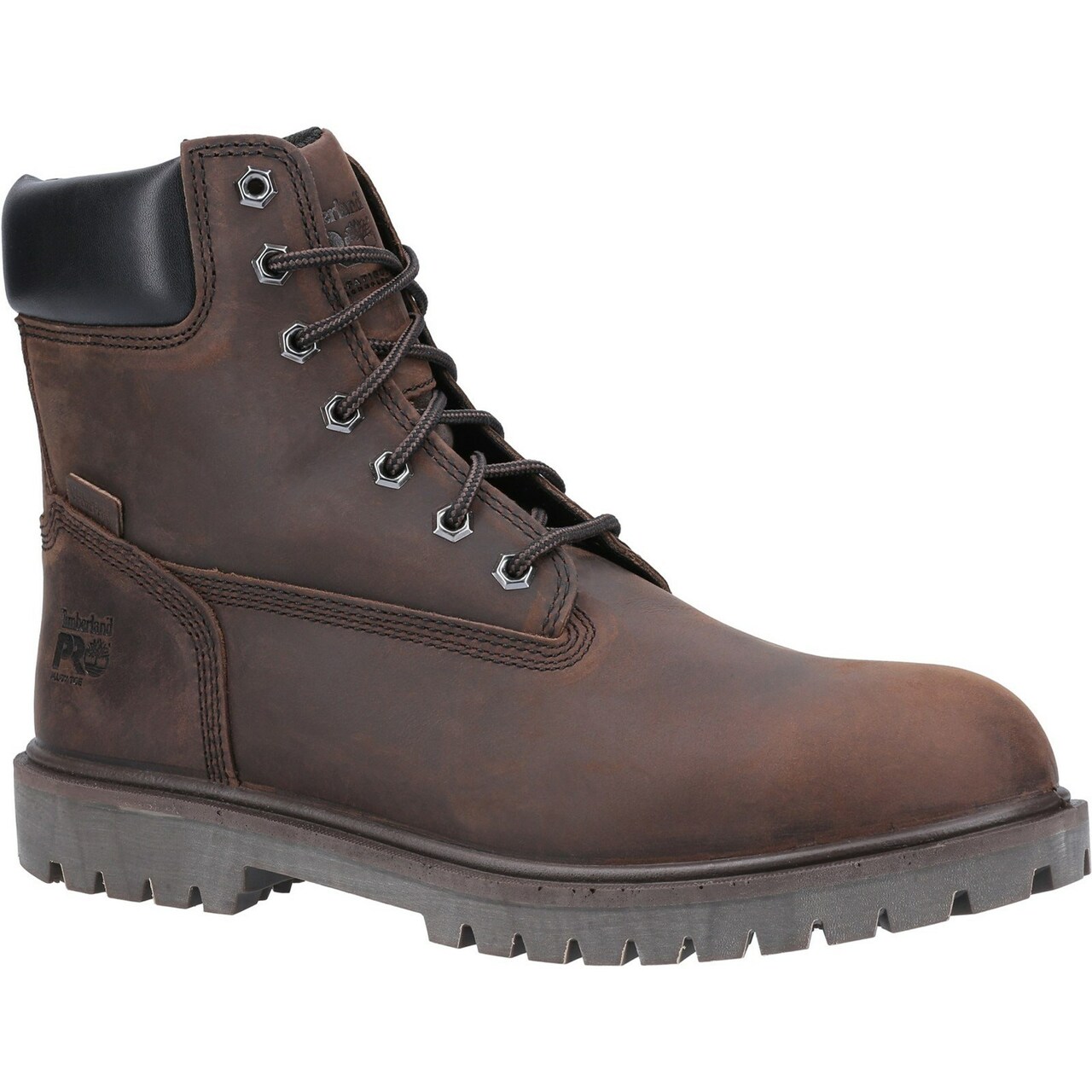 Iconic Safety Toe Work Boot - Brown