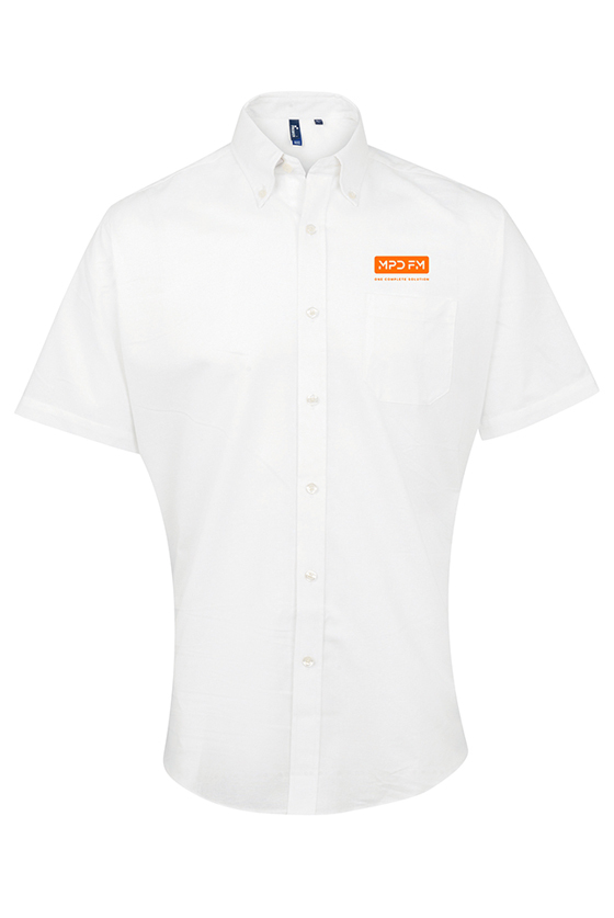 MPDFM - Signature Oxford short sleeve shirt