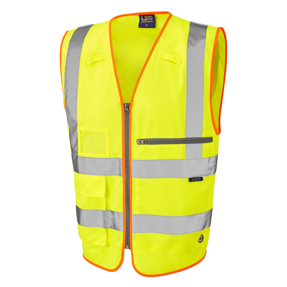 FORELAND ISO 20471 Cl 2 Superior Waistcoat with Tablet Pocket