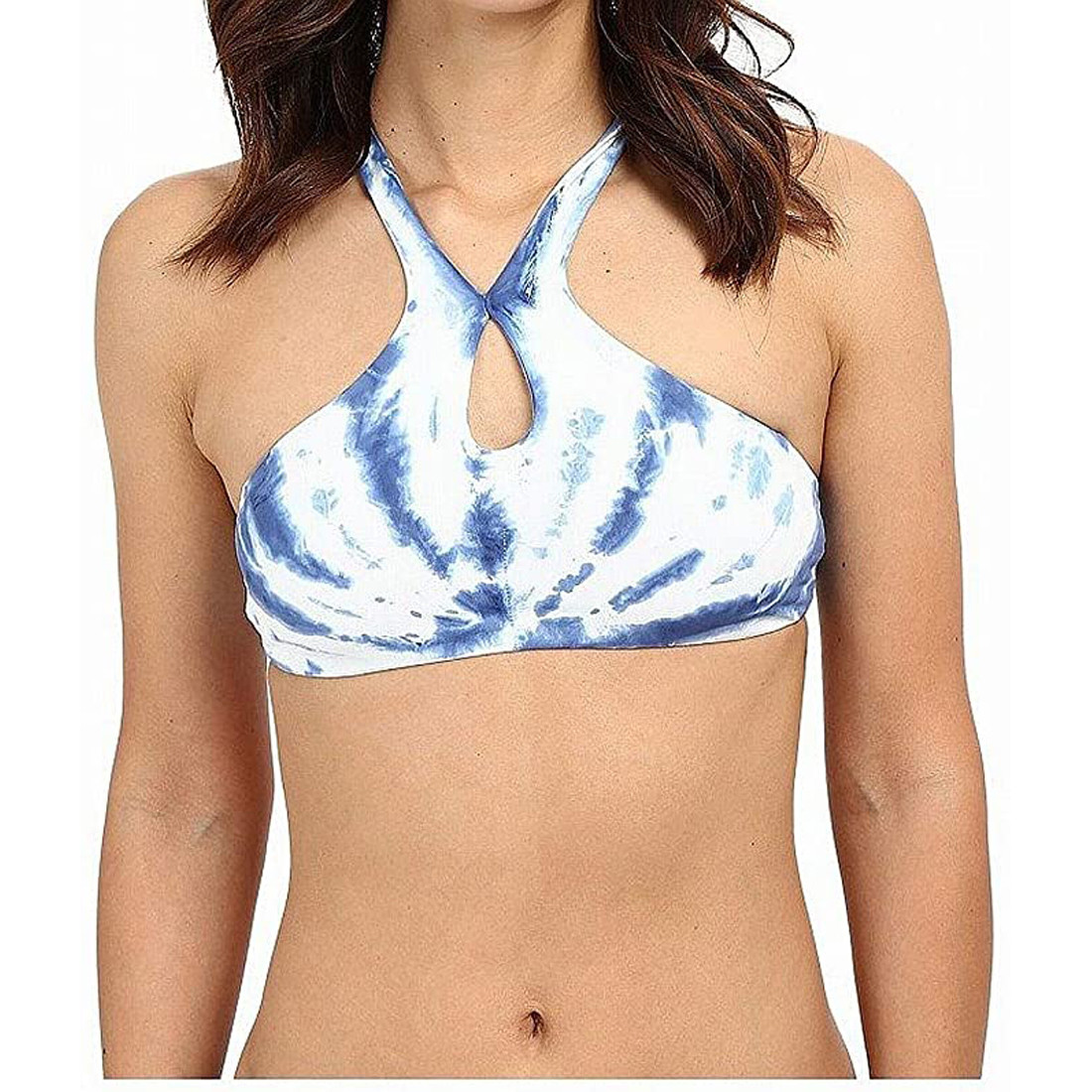 トップス vintage tie dye high neck cut sew vintage tie dye high