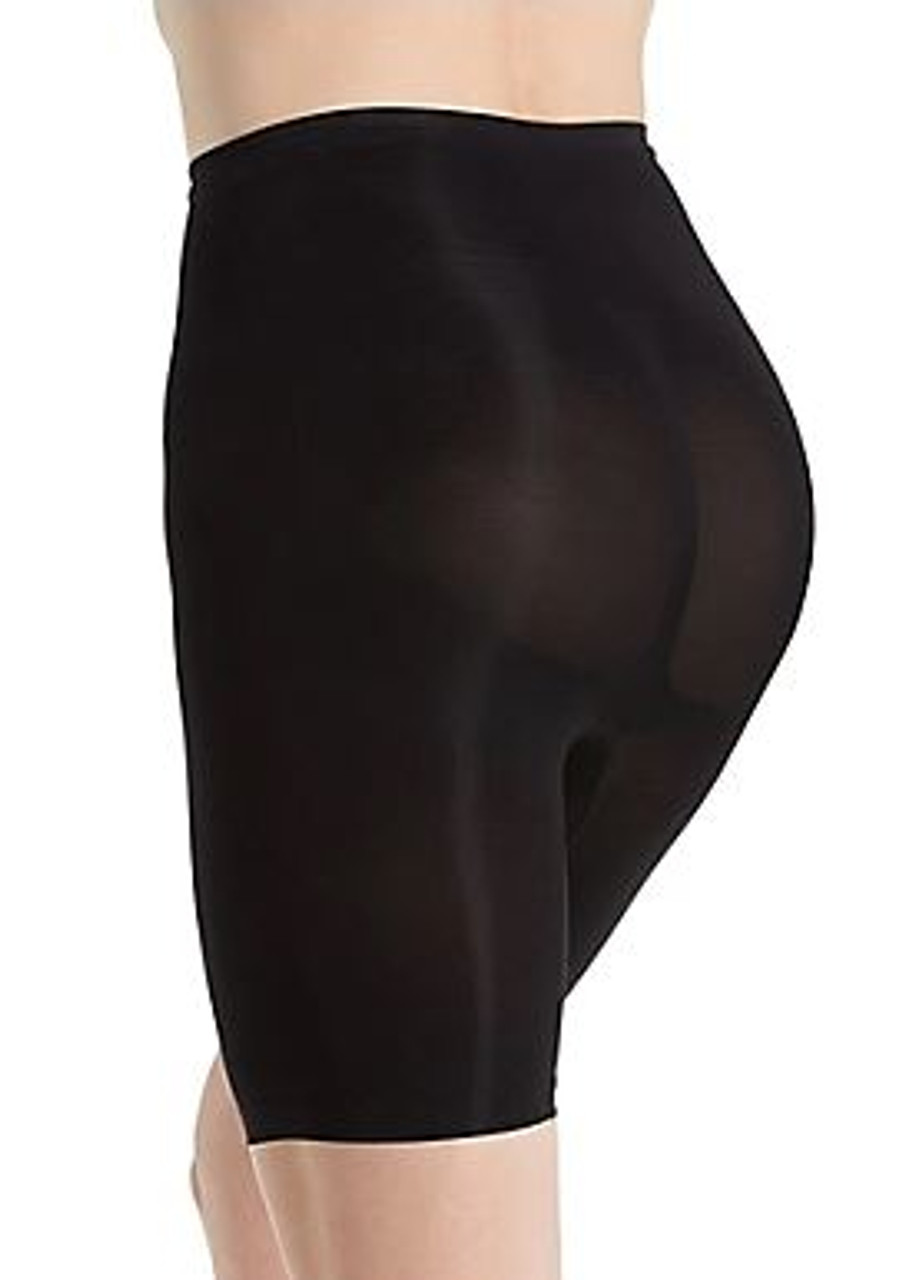 Body Wrap Women's Long-Leg Under Bust Bodysuit Shapewear, Black, S