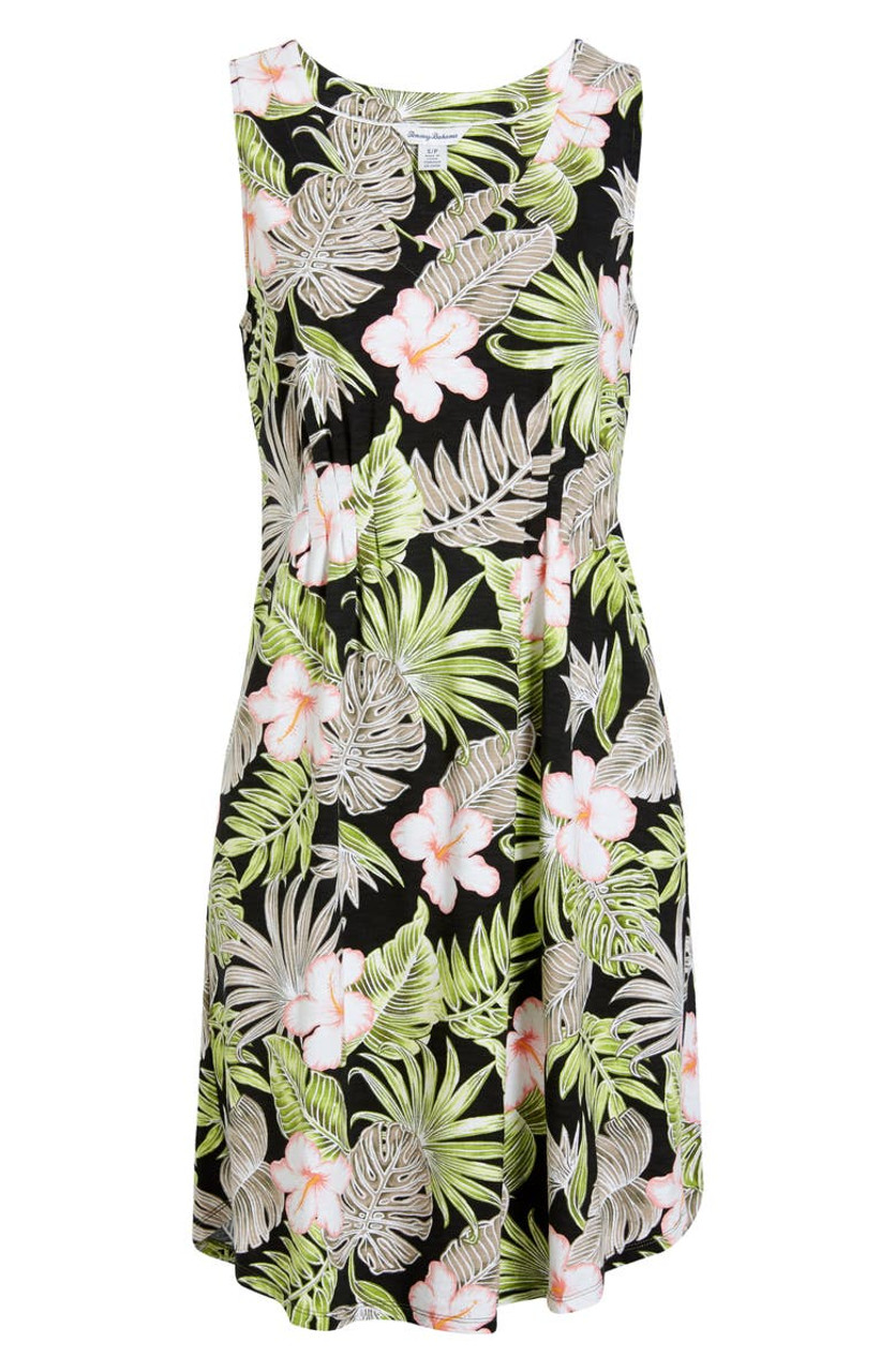 bahama blossoms short dress