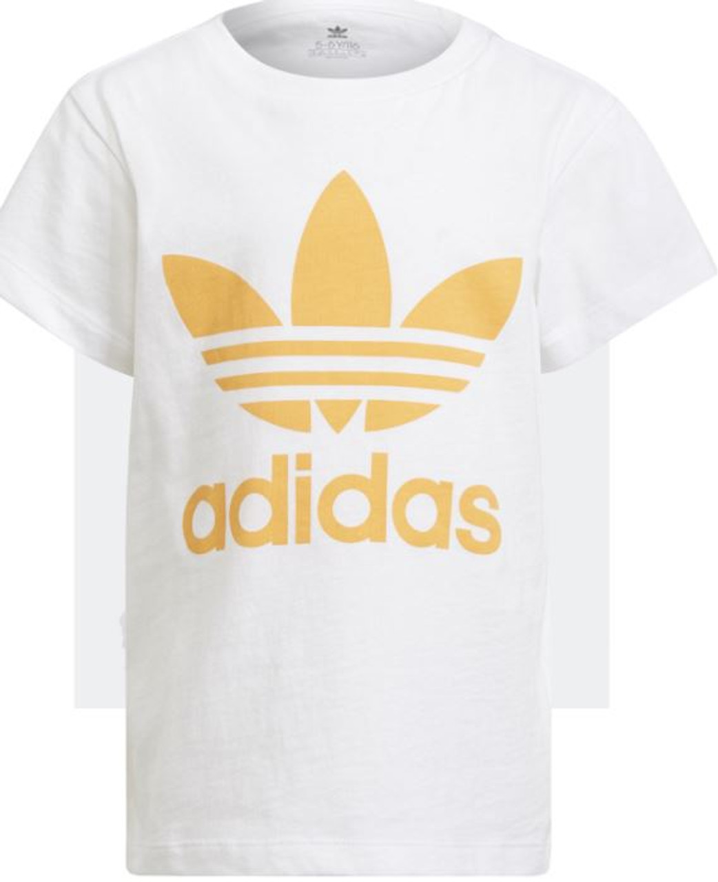 Adidas Trefoil T Shirt SS Boy's, White Hazey Orange, Large - Discount  Scrubs and Fashion