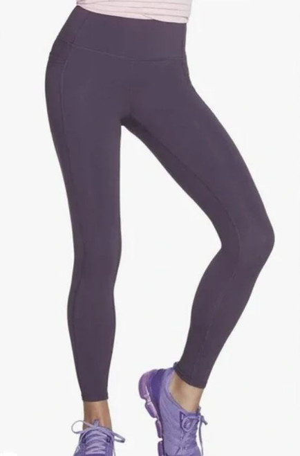 Skechers Go Walk Women's High Waisted Legging, Purple, Small