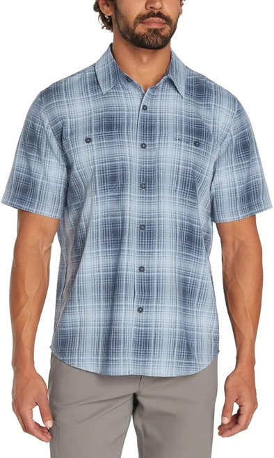 Orvis Men's UPF 30 Relaxed Fit Quick-Dry Short Sleeve Woven, Large