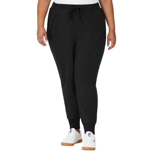 Fila Women's French Terry Jogger Pants, Black, Small