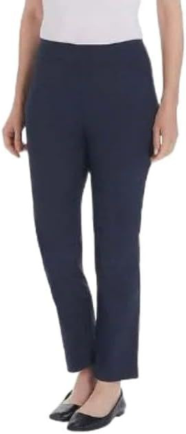 Hilary Radley Ladies EcoCosy Pull-On Tummy Control Ankle Pant, Large