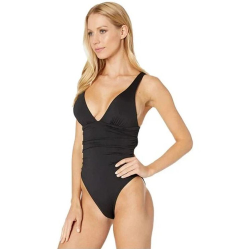 L*Space Sydney  Classic One Piece Swimsuit, Black, 12