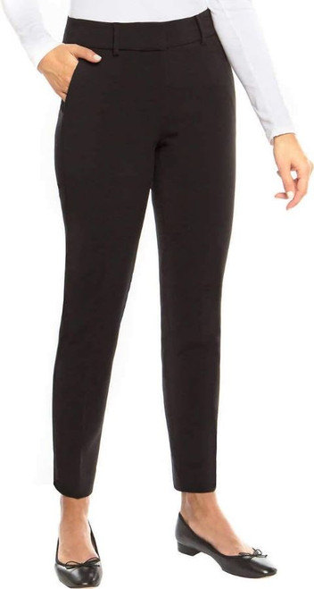 Kirkland Signature Women's Modern Fit Comfort Pant, Black, 4