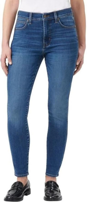 Kirkland Signature Women's High-Rise Skinny Jeans, Blue, 6