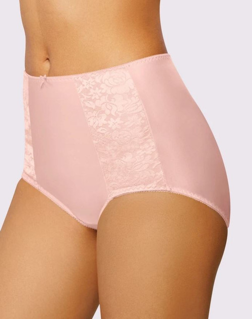 Bali Women's Double Support Brief Panty, Blushing Pink, Large