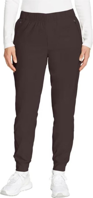 Eddie Bauer Women's Rainier Fleece Lined Jogger Pant, Brown, 8