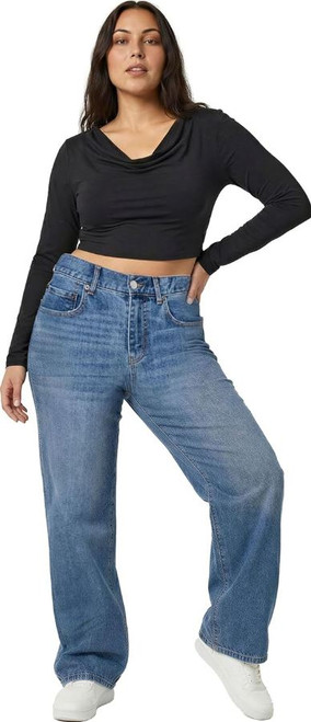 Florence by Mills Women's Boyfriend Jean, Medium Wash, 8