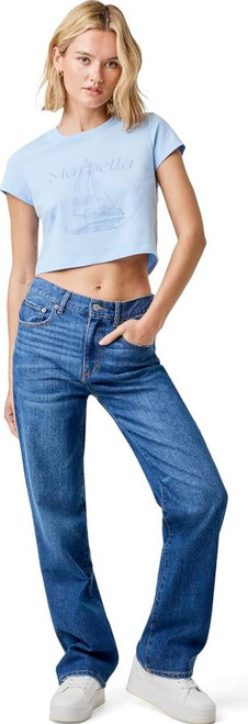 Florence by Mills Women's Boyfriend Jean, Dark Wash, 8