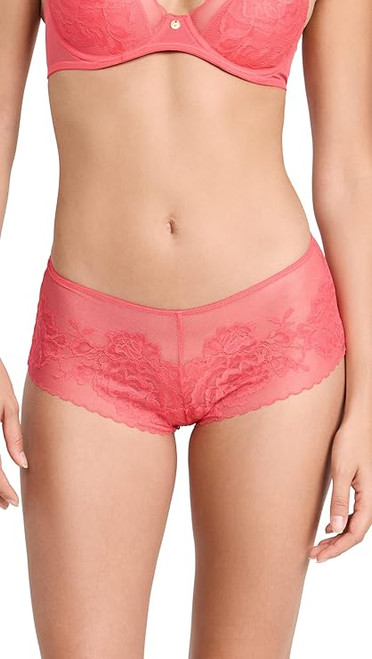 Natori Women's Flora Girl Briefs, Hibiscus, Medium