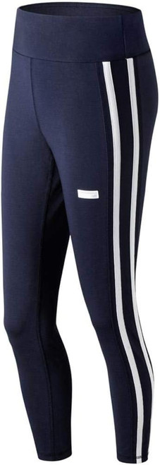 New Balance Women's NB Athletics Track Legging, Pigment/Red, Large