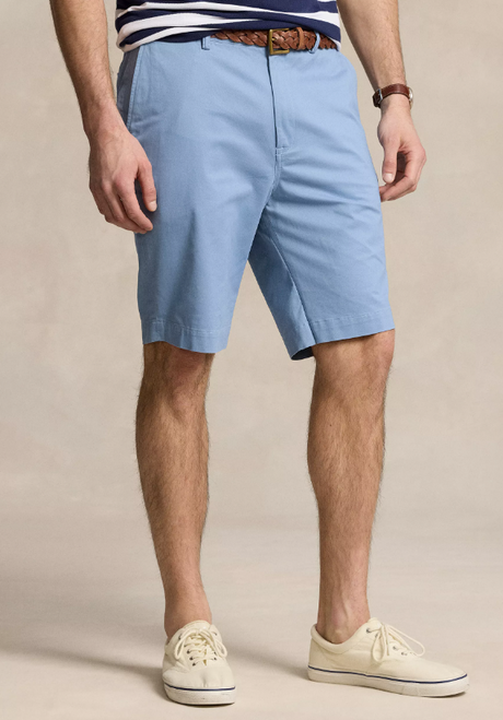 Polo Ralph Lauren Big & Tall Stretch Classic Fit Chino Shorts, Blue, 44B