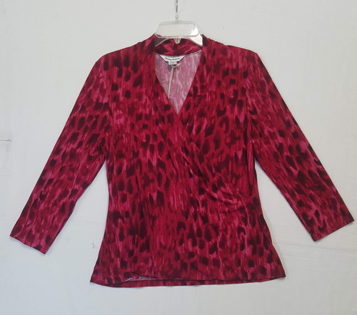 Tommy Bahama Women's Carmela Tango In The Wild Top, Java Red, Small