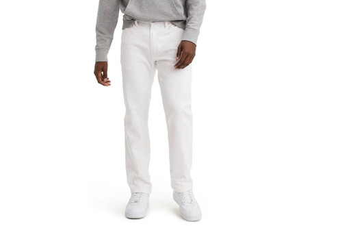 Levi’s Men's 541 Athletic Taper Fit Stretch Jeans, Sits At Waist, White, 33W X 32L