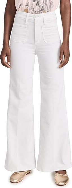 MOTHER Women's The Patch Pocket Roller Skimp Pants, Fairest Of Them All, 31