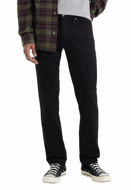 Levi’s Men's 511 Slim Stretch Sits Below Waist, Black, 34W X 34L