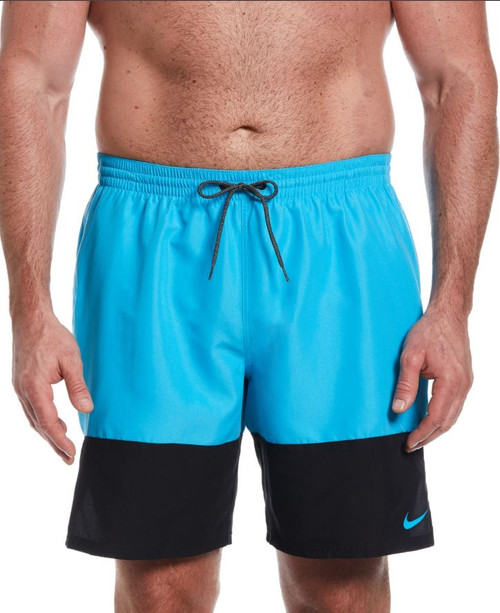 Nike Swim Men's, Big & Tall 9" Swim Trunks, Blue Lightning, 4X-Large