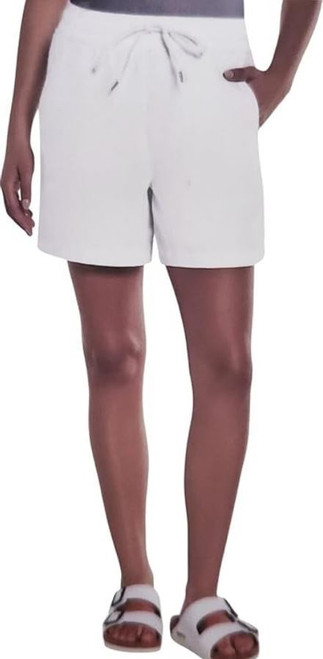 Orvis Women's Cotton Blend Athletic Shorts, White, Large
