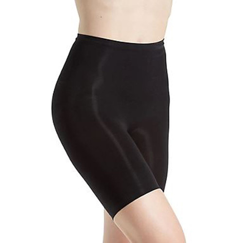 Body Wrap The Catwalk Lites Long-Leg Panty, Black, Small
